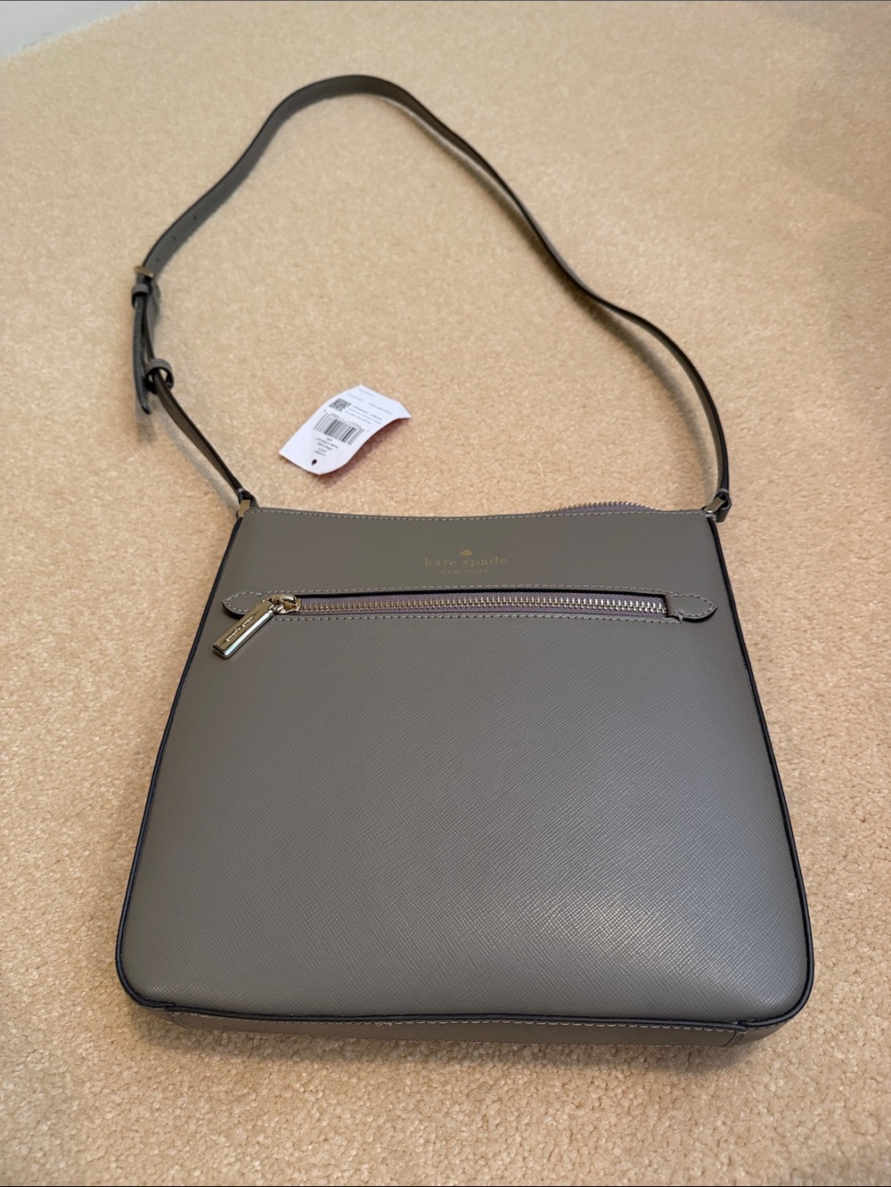 kate spade gray crossbody bag
